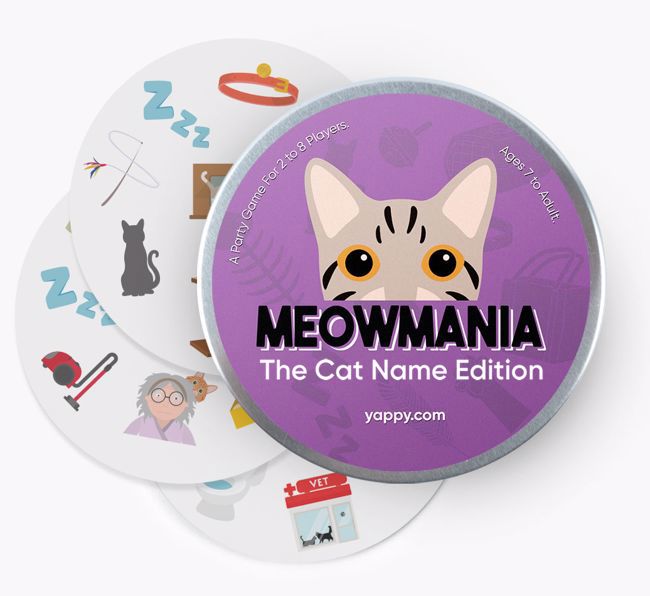 Meowmania: The {dogsName} Edition - {breedCommonName} Card Game 